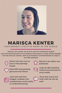 Marisca, Kenter, mamablogger, freelance, social media beheer, feitjes