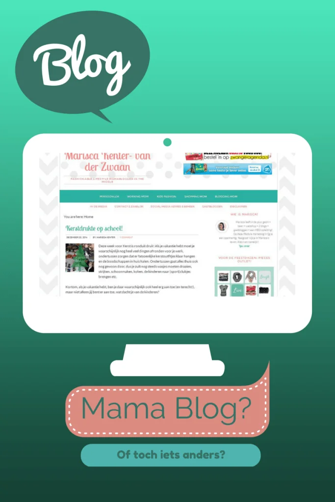 Mamablog, Marisca Kenter