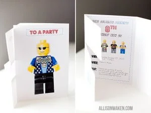 LEGO, uitnodiging, gratis, printables, mamablog, mamablogger, mommyblog, Marisca, Kenter