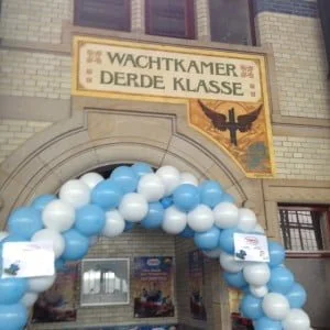 Thomas de stoomlocomotief, 70 jaar, Haarlem, station, feest, marisca, kenter, mamablogger, mama blogger, mama blog,