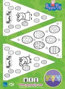 Peppa Big, kaart, pasen, printables, mamablog, mama blogger, Marisca Kenter