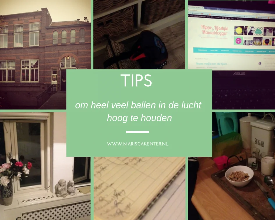 Tips om veel ballen in de lucht hoog te houden!