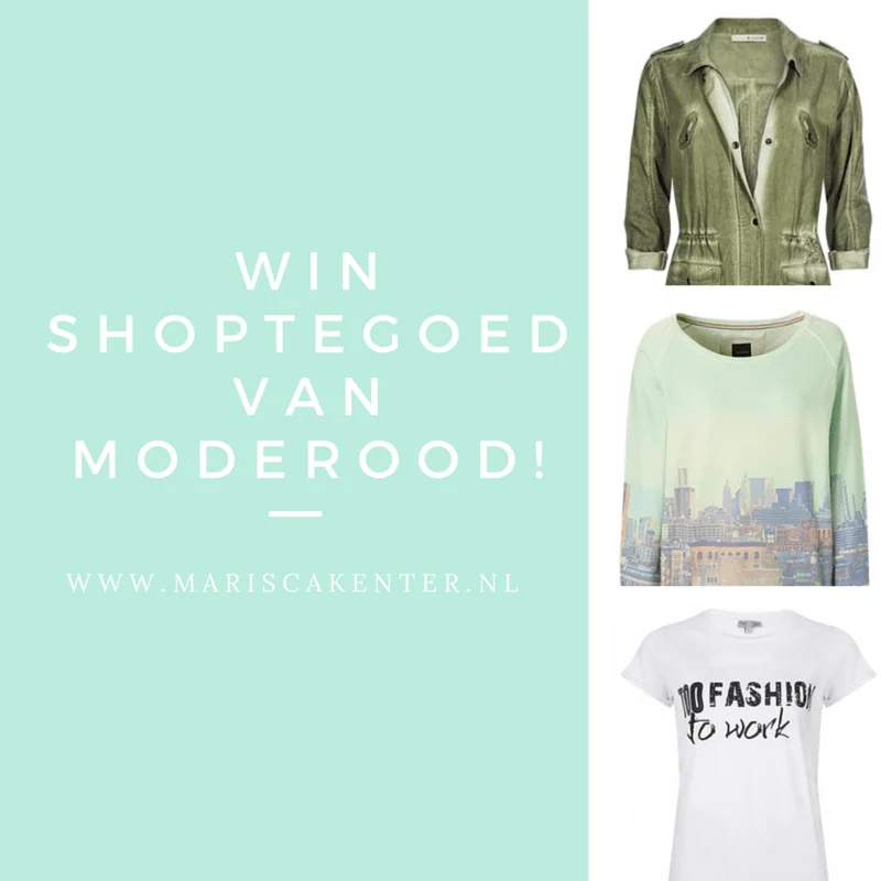 Winnaars winactie shoptegoed van Moderood!