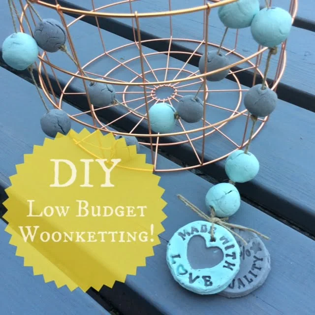 DIY| Zelf een low budget woonketting maken!