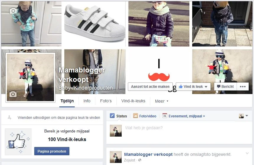 Mamablogger verkoopt!