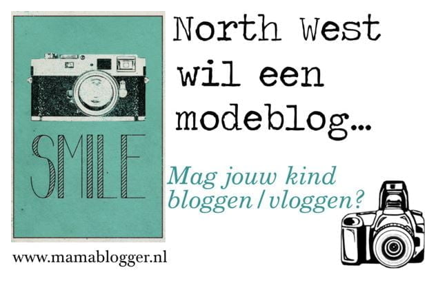 North West (2) wil een eigen modeblog…