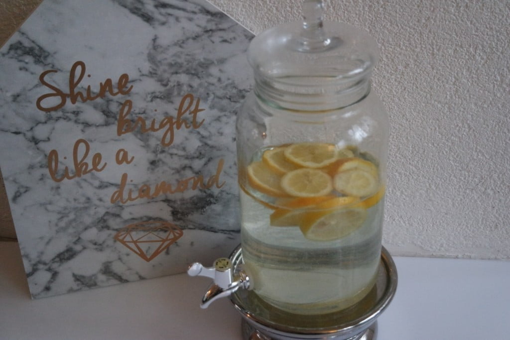 DIY budget | limonade dispenser!