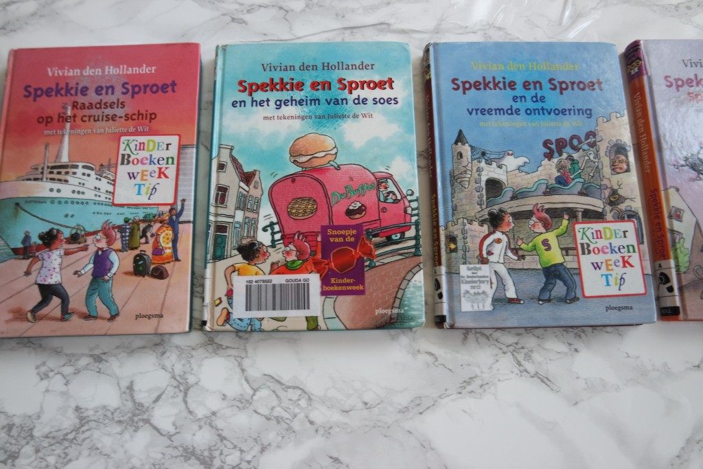 Milans favo boeken uit de bieb: Spekkie en Sproet!