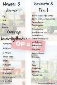 Plusbricks_boerderij_overzicht_checklist_mamablogger