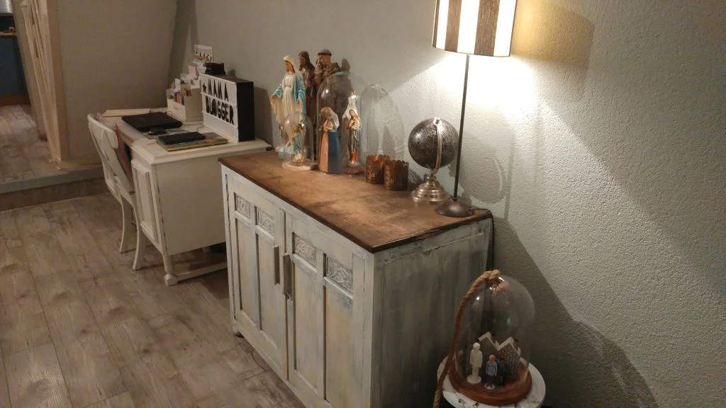 make-over_woonkamer_early dew_werkplek_mamablogger_booglamp_kwantum_