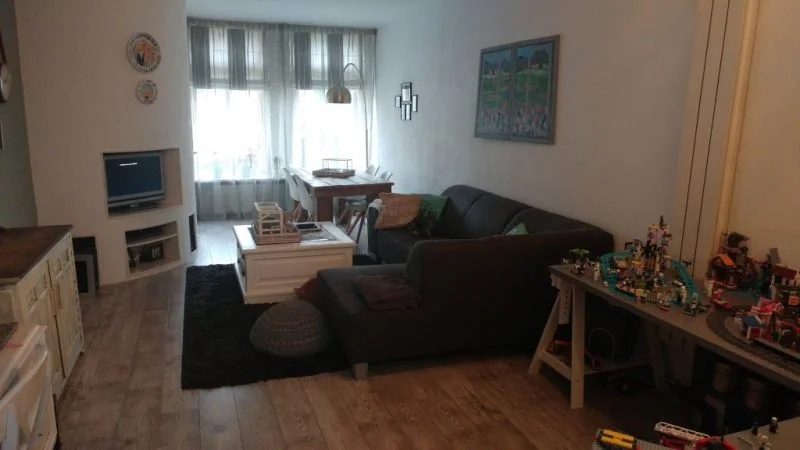 make-over_woonkamer_early dew_werkplek_mamablogger_booglamp_kwantum_