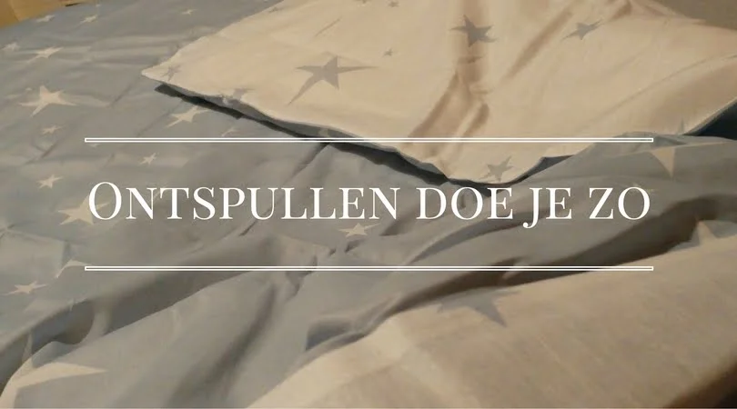 Ontspullen doe je zo!