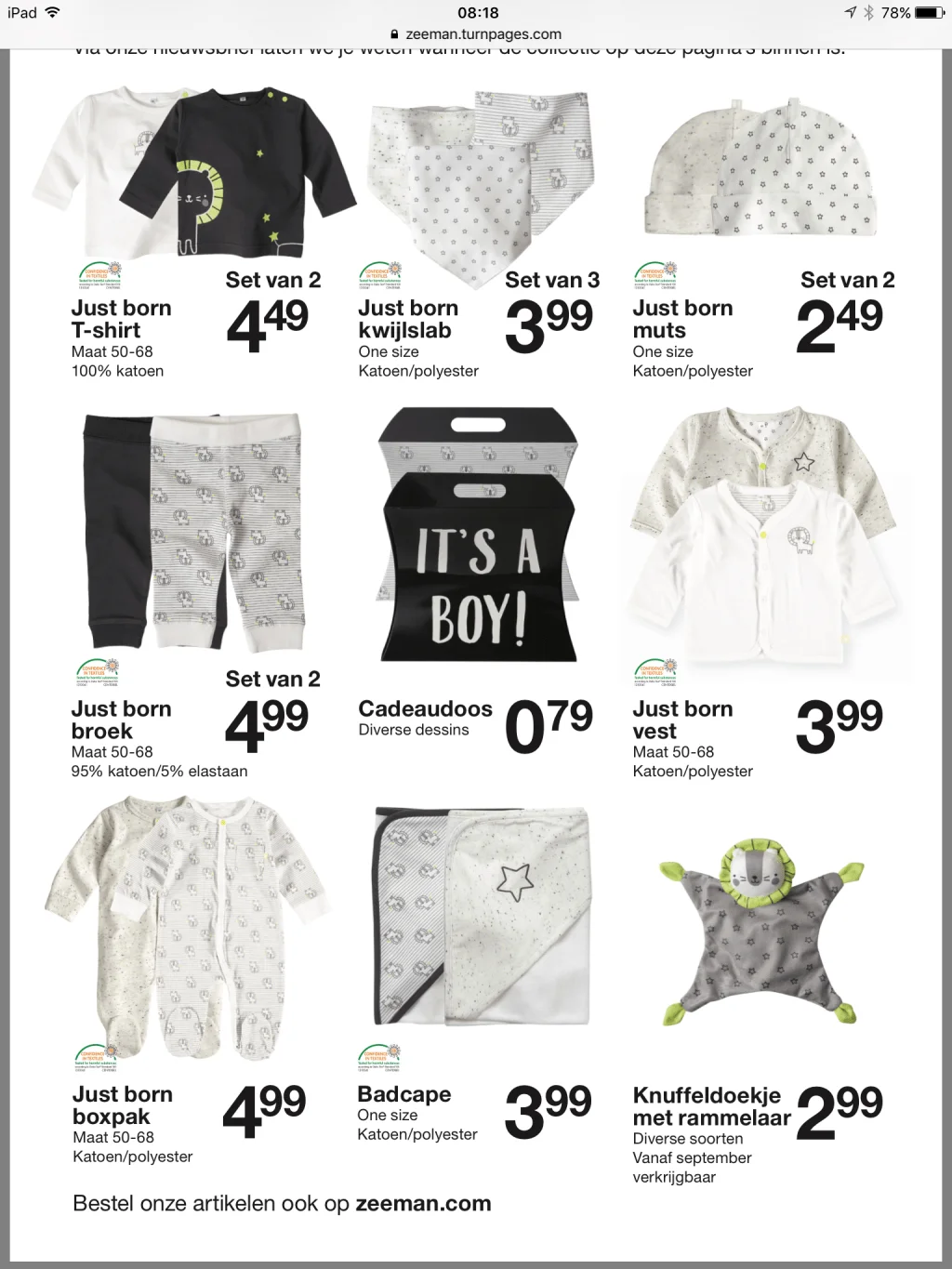 zeeman_babykleding_mint_zwart_wit_najaar_2017_nieuwe_folder_mamablogger_zwanger_baby_