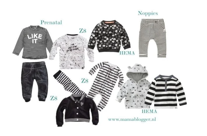 zwart/witte_babykleding_Noppies_Z8_HEMA_Prenatal_nieuwe collectie_2017/2018_marisca_zwanger_baby_blogger_mamablog_
