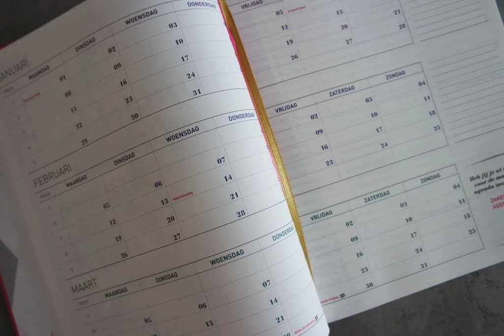 zakenmam agenda_blogbijbel_blogplanner_doelen stellen_review_mamablogger_2018_marisca_kenter_