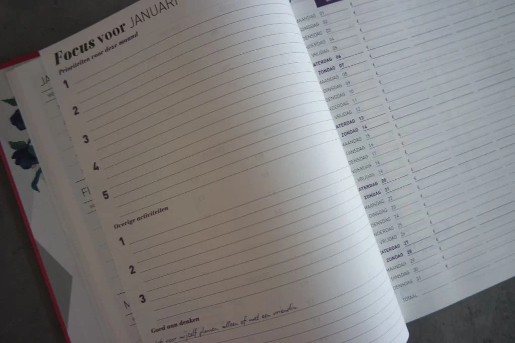 zakenmam agenda_blogbijbel_blogplanner_doelen stellen_review_mamablogger_2018_marisca_kenter_