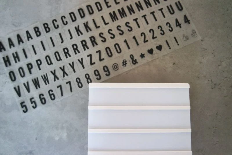 letterbord_kruidvat_budget_interieur_mamablogger_lightbox_mini_zeeman_budget_cadeautip_
