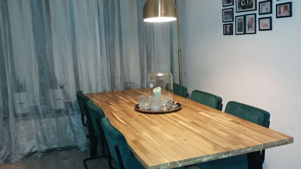 Nieuwjaarsdag vieren wij heel traditioneel met zuurkool en spek. We eten dit altijd bij mijn ouders. Mijn zus en haar gezin, oom en tante aten ook gezellig mee.