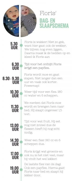 Floris_7 maanden_update_baby_dagritme_slaapschema_