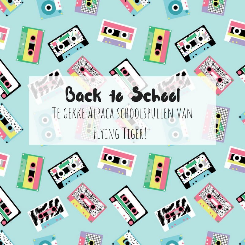 Back to School #3 | De low budget alpaca collectie van Flying Tiger!