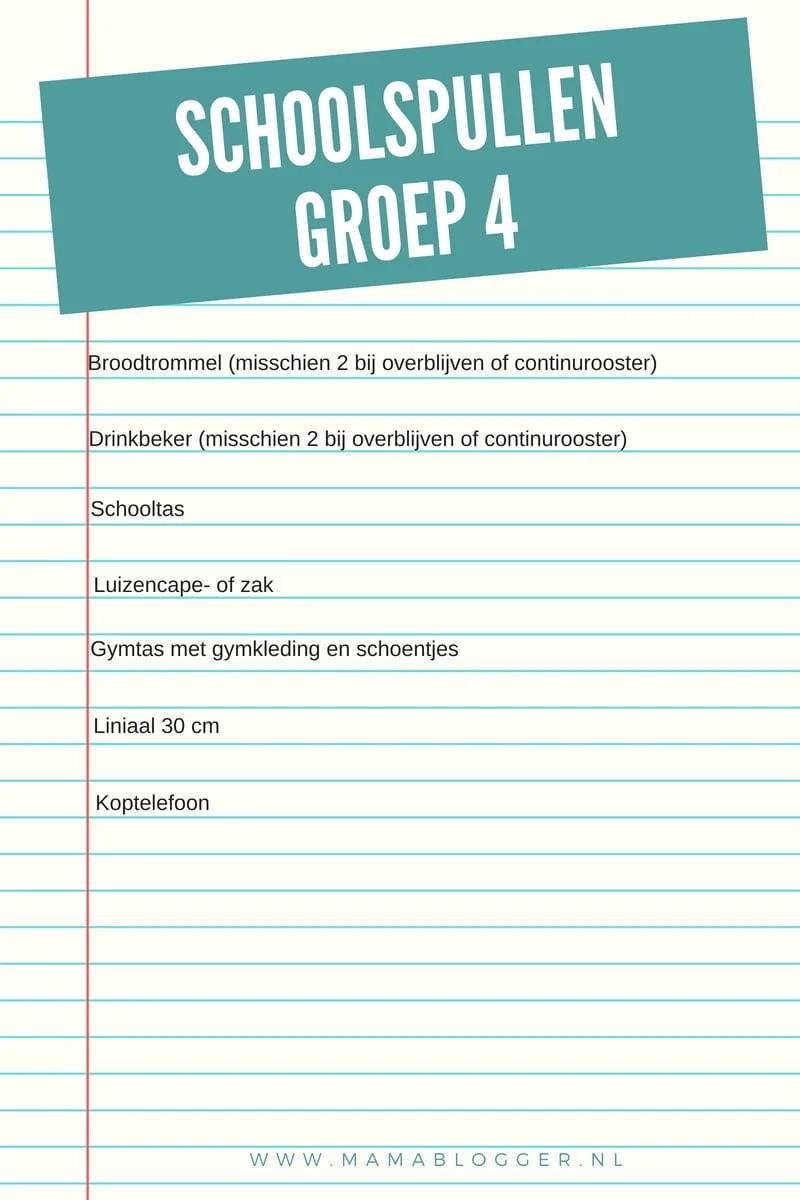 Schoolspullen groep 1,2 en 3_mamablogger_marisca_basisschool_schoolspullen_