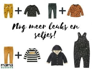 hema_nieuwe collectie_baby_mamablogger_okergeel_zwart_wit_winter 2018/2019_