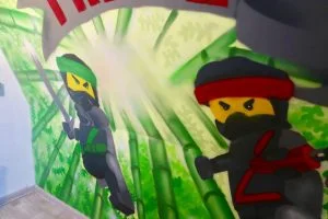 Lego_Ninjago_graffiti_muur_milan_kinderkamer_mamablogger_