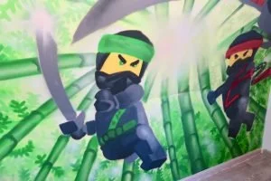 Lego_Ninjago_graffiti_muur_milan_kinderkamer_mamablogger_