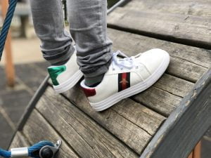 top_flop_sneakers_ali express_mamablogger_review_ugly sneaker_panterprint_gucci_bee_look-a-like_