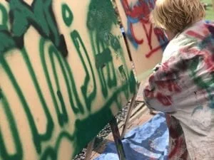 birthday_Boys_graffiti_feestje_Milan_9 jaar_kinderfeestje_mamablogger_