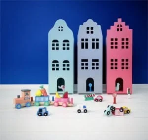 Houten_grachtenhuisjes_grachtenpandjes_HEMA_speelgoed_mamablogger_