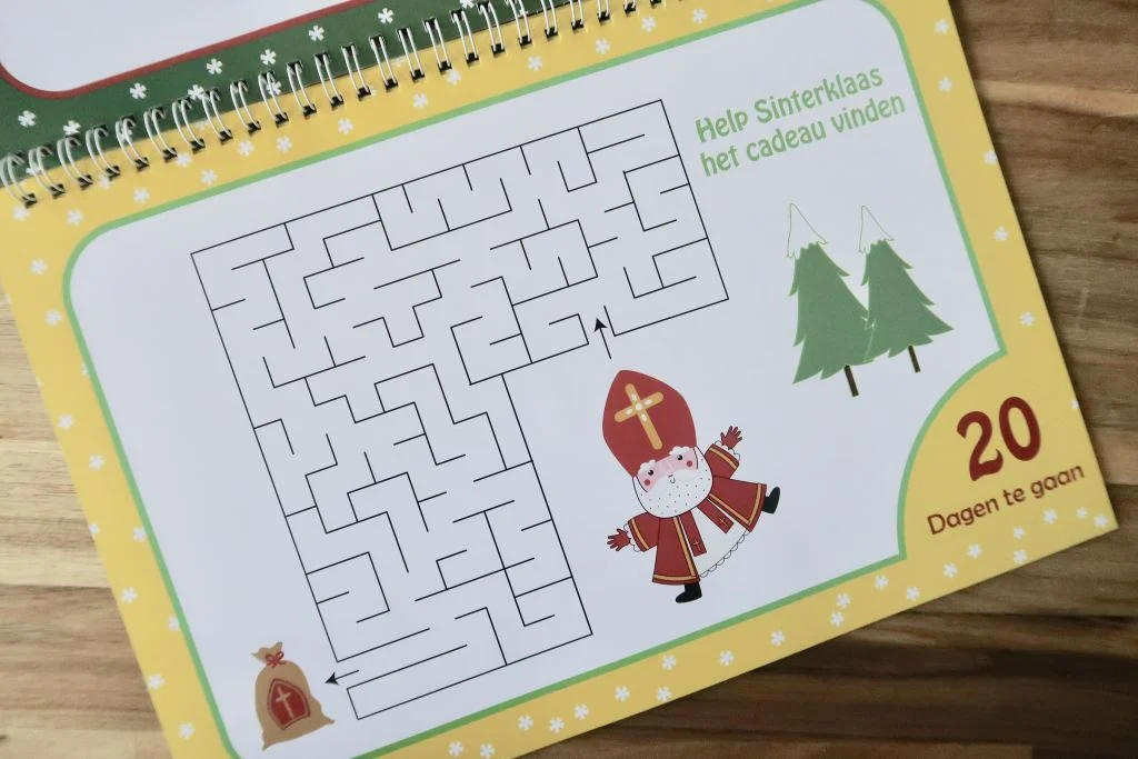 Sinterklaas_Zeeman_aftellen_aftelkalender_vlaggetjes_shirtje_Mamablogger_