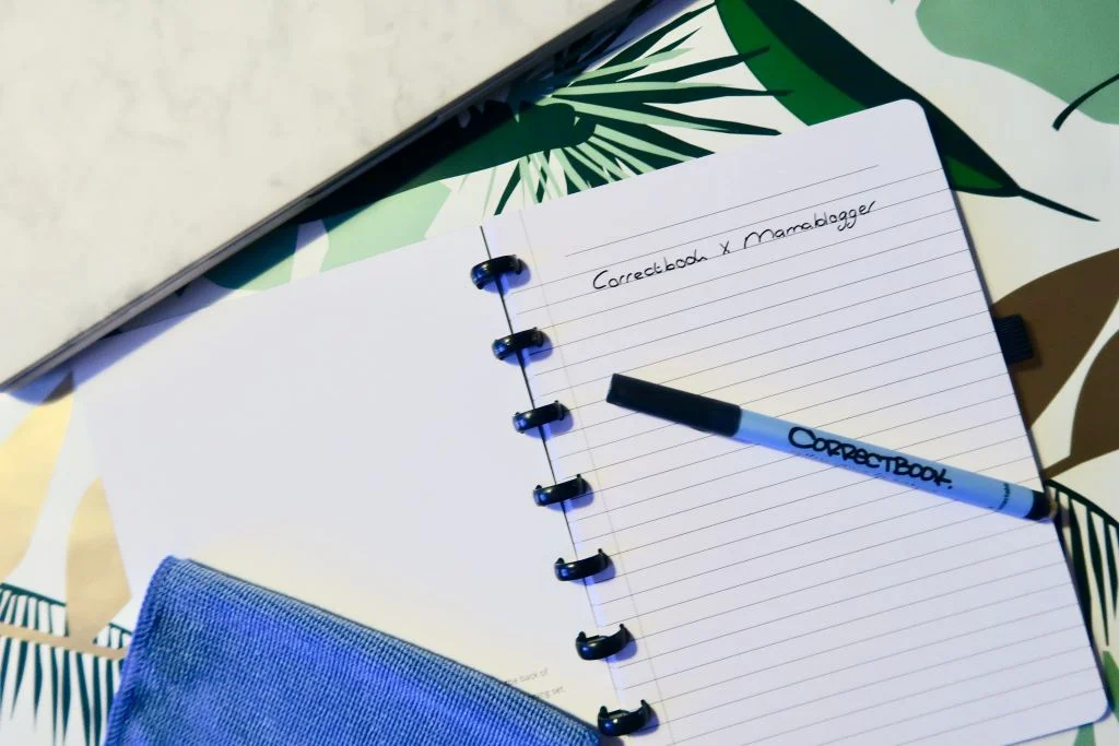Coorectbook_stationery_mamablogger_missie_uitwisbaar_notitieboek_