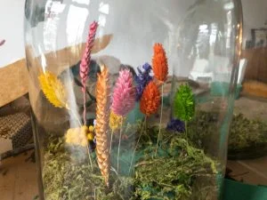 droogbloemen_glazen tafellamp_mamablogger_DIY_interieur_lamp_