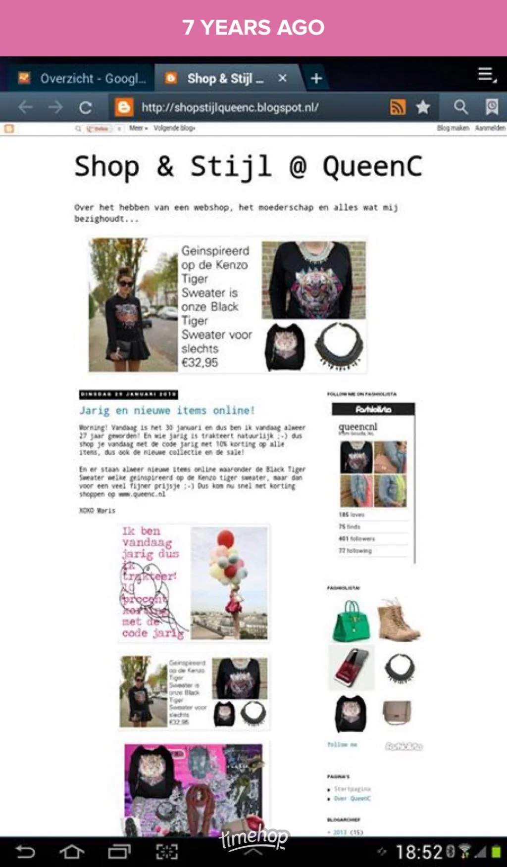 throwback Thursday_QueenC_webshop_blog_terug in de tijd_mamablogger_
