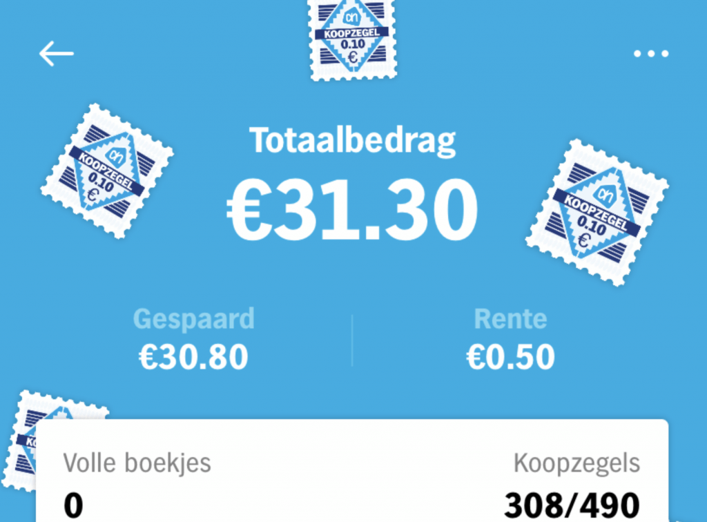 Geld & Budget | We zijn weer begonnen met koopzegels sparen