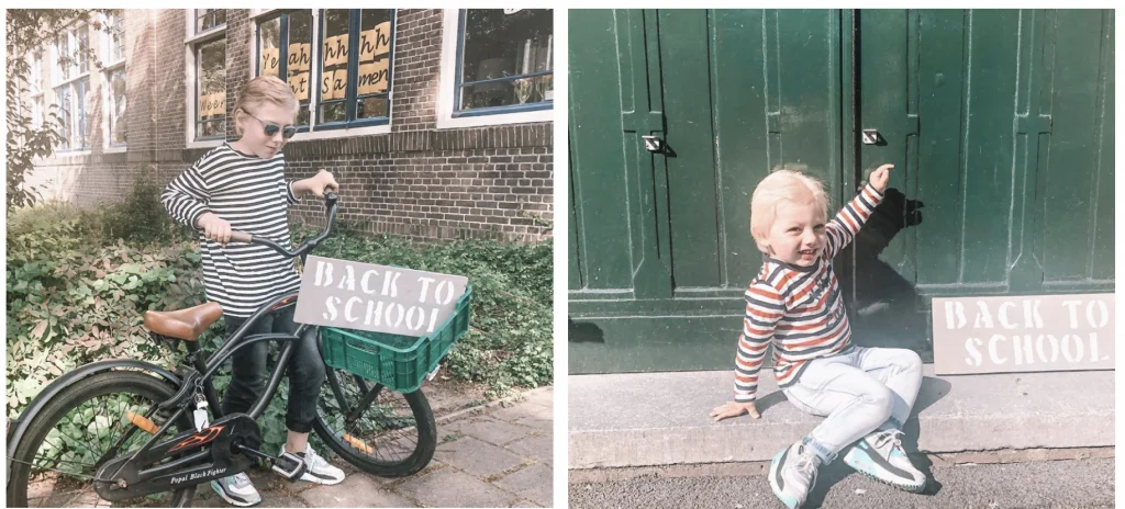 Back to School | Milan naar groep 6 en Floris zijn eerste volledige jaar peuterspeelzaal