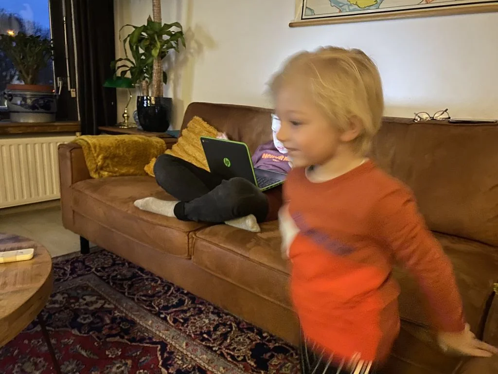 diary_persoonlijk_sneeuw_thuiswerken_bakfiets_tuin_mamablogger_