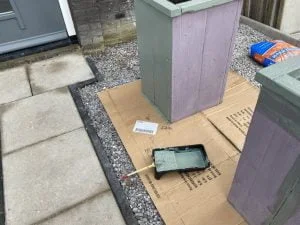 klusproject_DIY_tuin_oprit_steigerhouten_DIY_mamablogger_