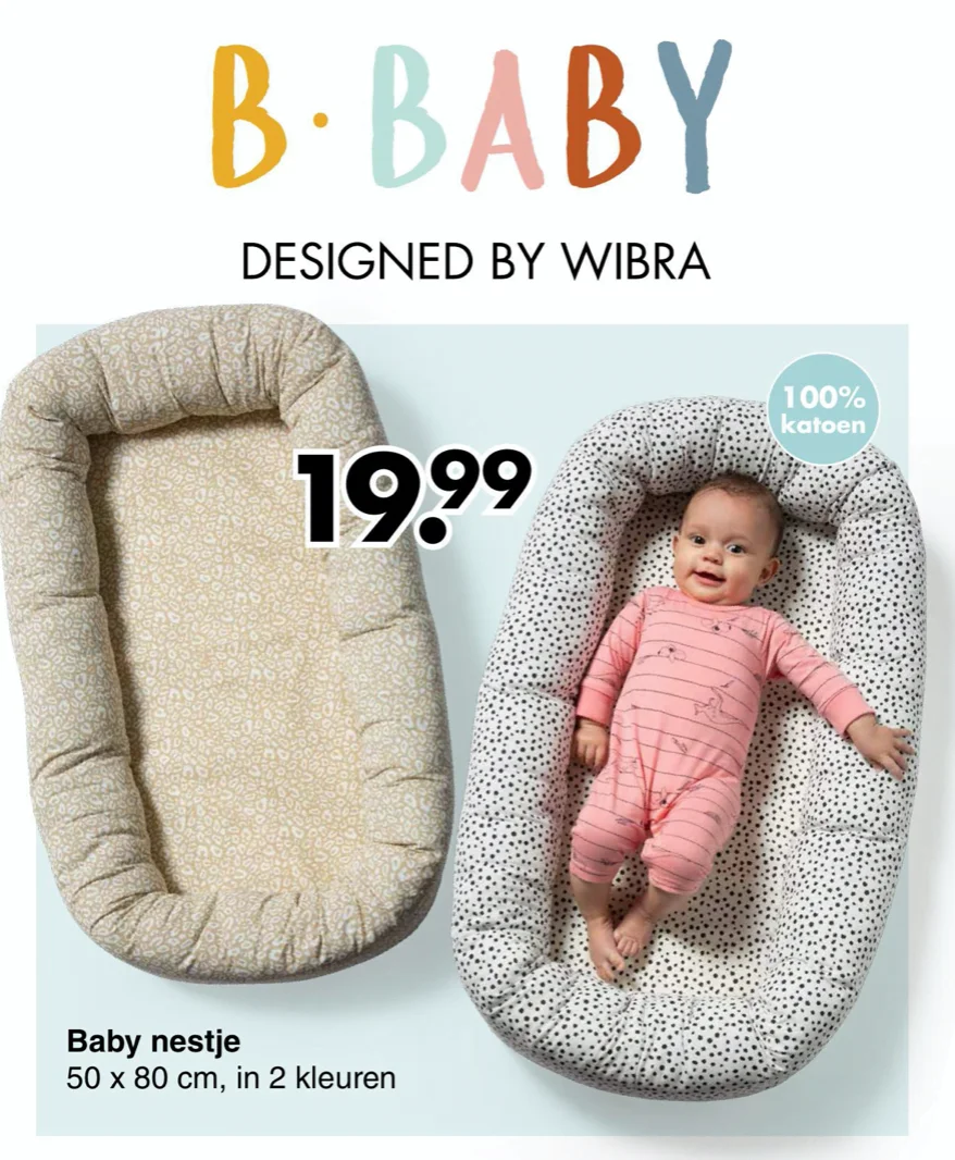 De nieuwe babycollectie van Wibra met te gekke babynestjes en nog meer budgettoppers!