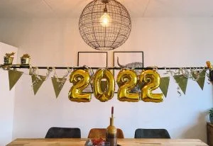Oud & Nieuw tafelklem_Albert Heijn_mamablogger_2022_versieren_