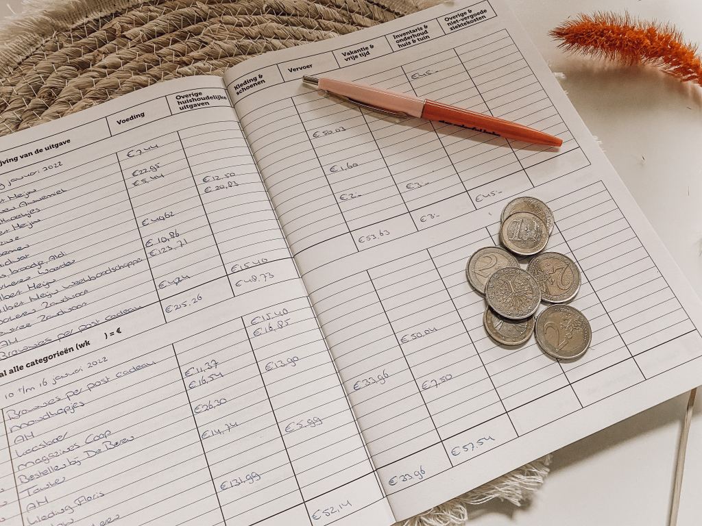 Geld & Budget | Geen huishoudpot, wel een spaarplan en een kijkje in ons kasboek