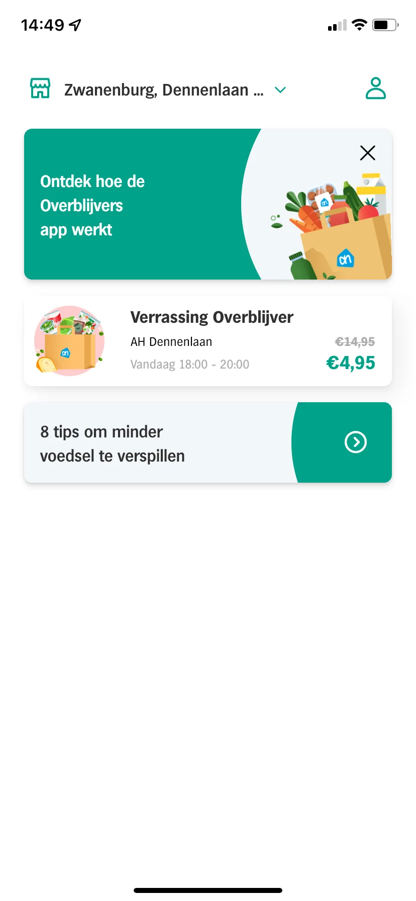 Overblijvers app_Albert Heijn_verspilling_budgettip_mamablogger_