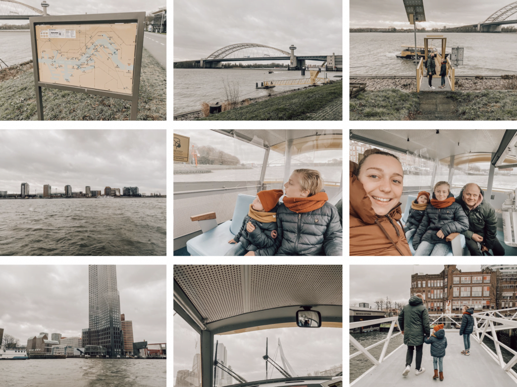 Dagje weg | Met de watertaxi en Eiland van Brienenoord in Rotterdam!