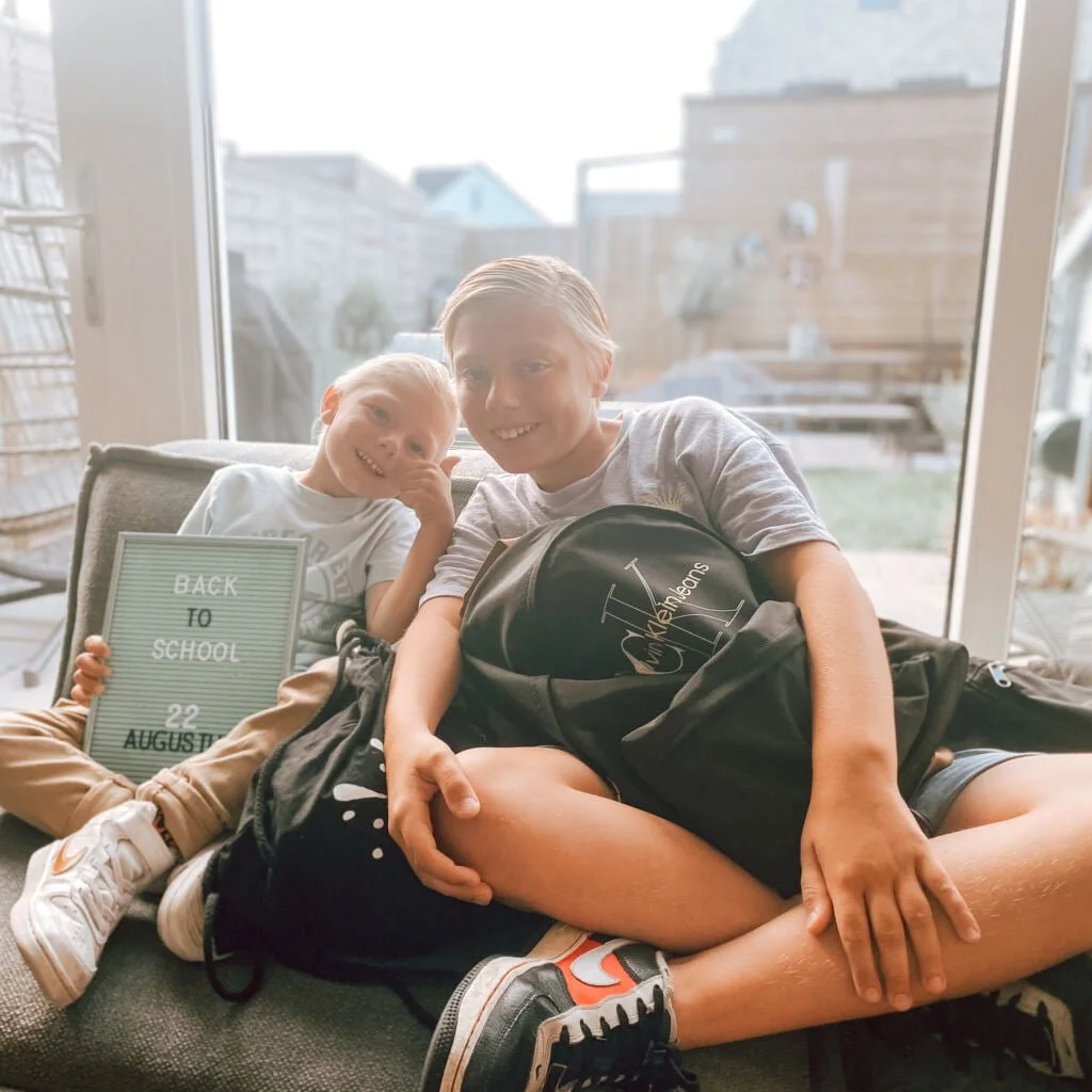 Diary | De eerste schoolweek van de jongens is een feit