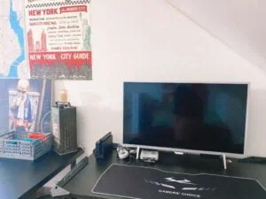 tienerkamer_zolder_game bureau_kinderkamer_mamablogger_