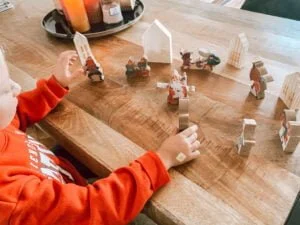 Budget_Aftellen naar Sinterklaas_2022_Xenos_Action_huisjes_Sinterklaaspoppetjes_mamablogger_