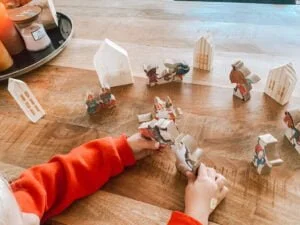 Budget_Aftellen naar Sinterklaas_2022_Xenos_Action_huisjes_Sinterklaaspoppetjes_mamablogger_
