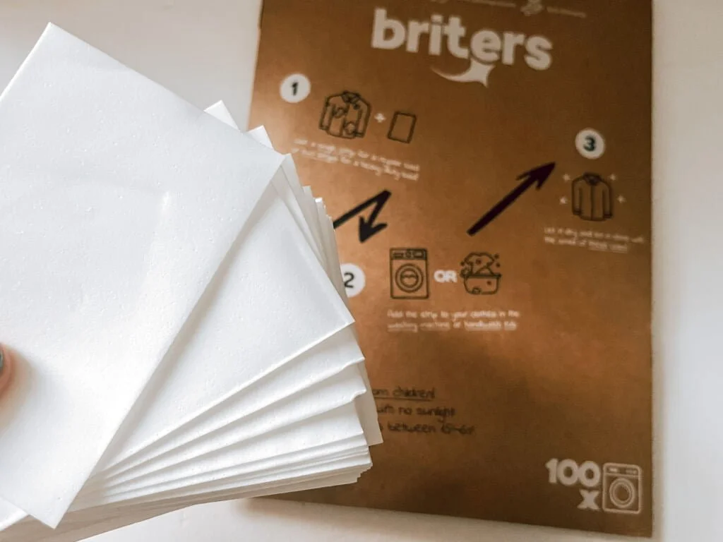 Duurzaam en goedkoper wassen? Ik testte het uit met de wasstrips van Briters…