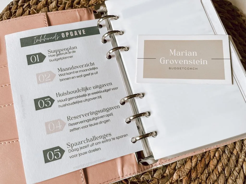 budgetplanner_Marian Grovenstein_budgetbinder_spaarchallenges_geld_gezin_kasboek_Mamablogger_